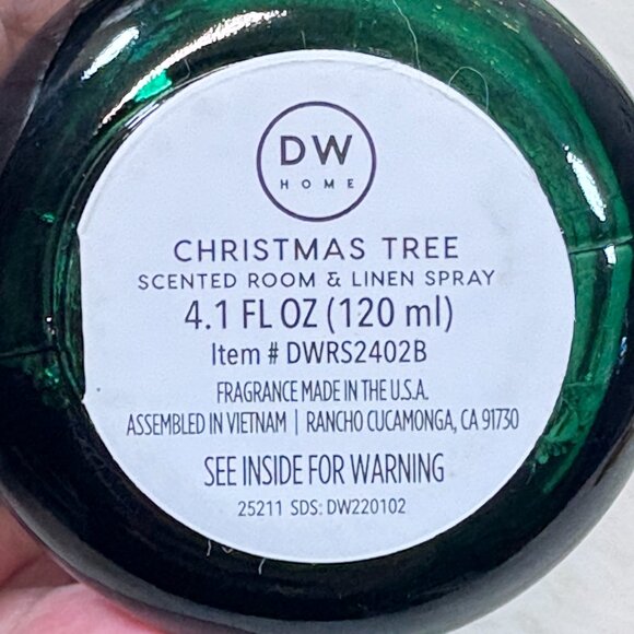 DW HOME Christmas Tree | Room & Linen Spray SOLD OUT - Picture 3 of 3